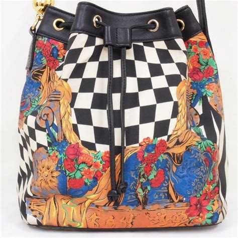 vintage gianni versace bucket bag|Gianni Versace bag vintage.